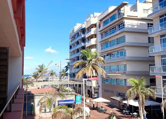 Sagasta Beachfront With Balcony Lägenhet Las Palmas de Gran Canaria